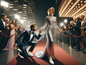 Kim Kardashian tropieza con su vestido y casi se cae cuando Pete Davidson asiste a su cena de WHCA