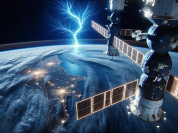 Clima: ISS detecta »chorros» azules de relámpagos que arrastran nubes tormentosas hacia arriba