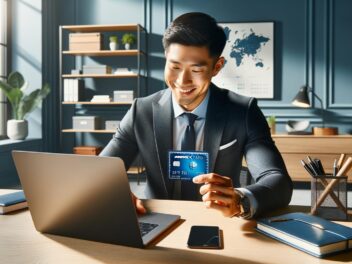 ¡Las tarjetas de presentación Amex Blue reciben bonificaciones de bienvenida!