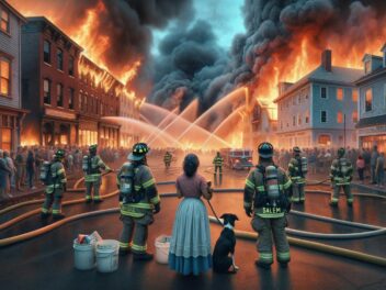 Incendio en Salem, Massachusetts, se extiende a varias casas y edificios