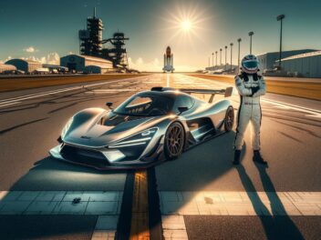 Ver: el superdeportivo estadounidense SSC Tuatara alcanza las 295 mph en la pista del transbordador espacial