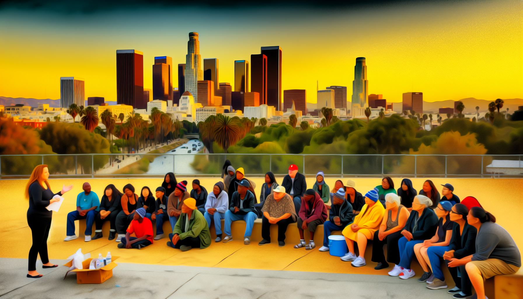 Alcalde de Los Ángeles pide a los ricos que ayuden a comprar casas para personas sin hogar: ‘Asociación sin precedentes’