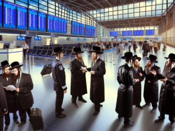 Alrededor de 100 judíos ortodoxos dicen que fueron expulsados ​​​​de un vuelo alemán después de una pelea