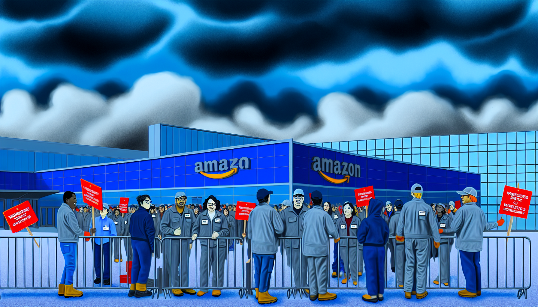 Amazon anuncia un cambio de política para los trabajadores suspendidos que podría afectar los esfuerzos sindicales