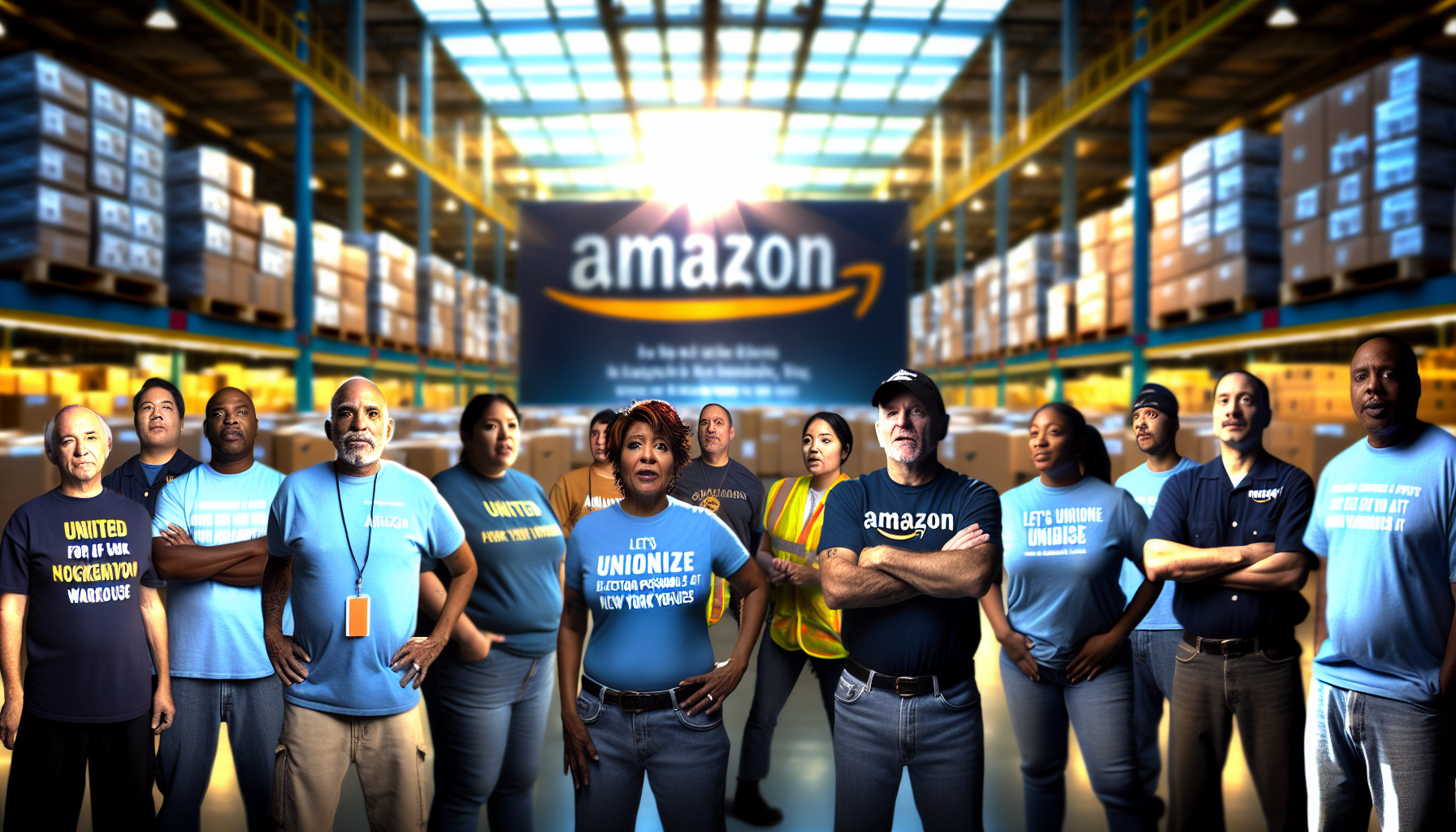 Amazon se enfrenta a posibles elecciones sindicales en almacén de Nueva York