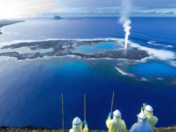 Aparece una nueva isla en el Océano Pacífico