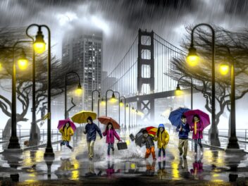 Aquí está la cantidad de lluvia que cayó en las últimas 48 horas en el Área de la Bahía de SF