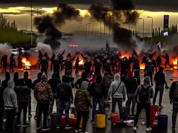 Argentina: Manifestantes queman autos y lanzan molotovs mientras avanzan las reformas de Milei