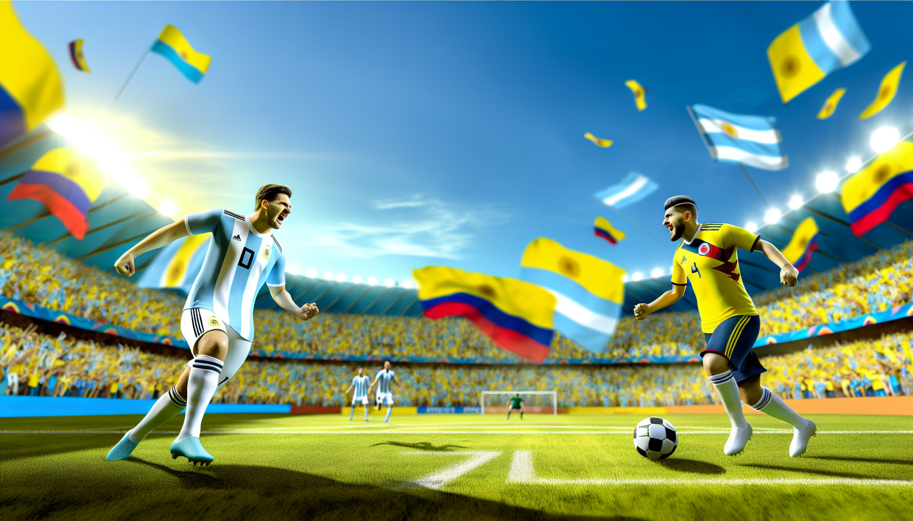 Argentina vs Colombia Transmisión en vivo gratis