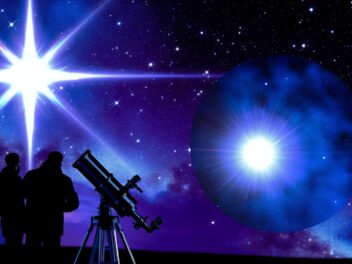 Astrónomos raros avistaron una estrella en forma de lágrima