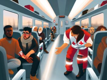 Ataque con cuchillo en tren alemán hiere gravemente a 3 personas