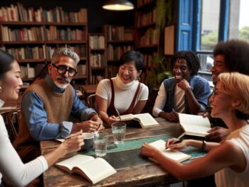 Visitas de autores en El Palco