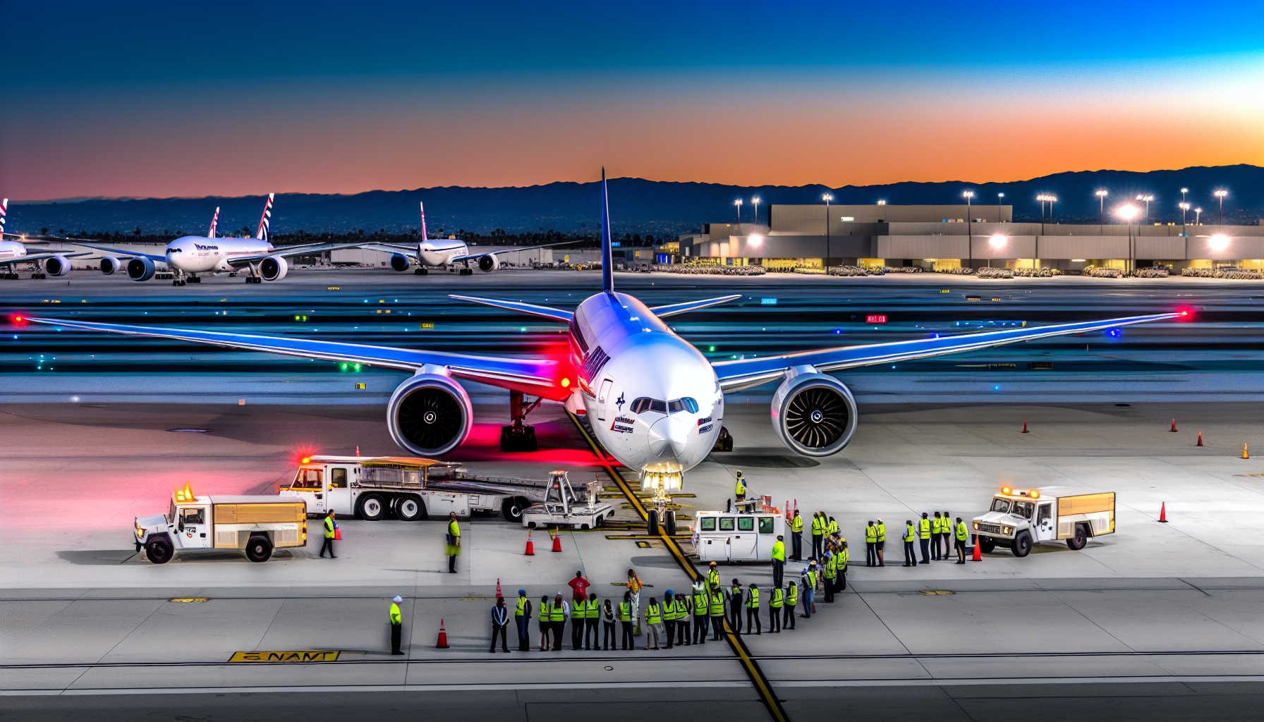 Avión de American Airlines realiza aterrizaje de emergencia en Los Ángeles