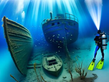 Barco perdido hace mucho tiempo, el Ironton, encontrado en el lago Huron con un bote salvavidas intacto