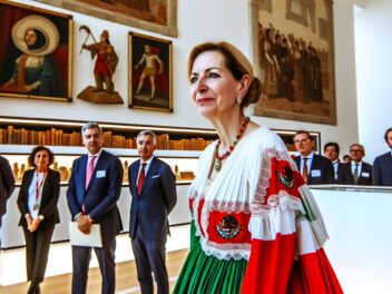 Beatriz Gutiérrez Müller anuncia acuerdo con Austria para acceder al patrimonio histórico