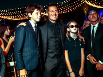 Ben Affleck muestra su apoyo a Jennifer Lopez con su hijo Samuel y su hija Emme