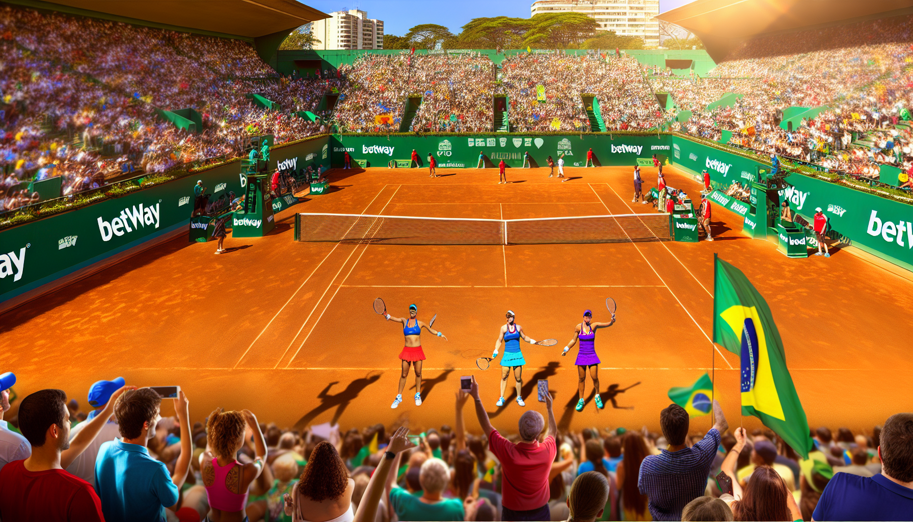 Betway se convierte en socio de apuestas del torneo de tenis Rio Open